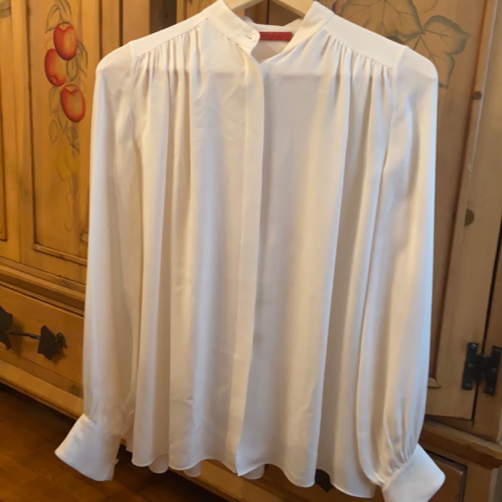 Beautiful silk blouse.